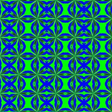 Ornate Seamless Pattern Abstract Art Stock Illustration