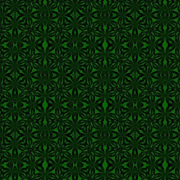 Ornate Seamless Pattern Abstract Art Stock Illustration