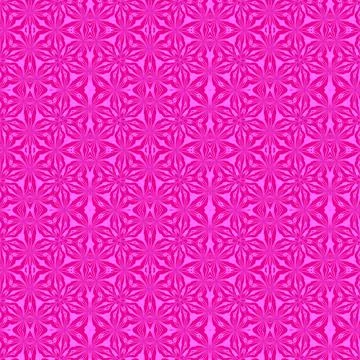 Ornate Seamless Pattern Abstract Art Stock Illustration