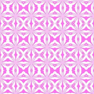 Ornate Seamless Pattern Abstract Art Stock Illustration