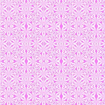 Ornate Seamless Pattern Abstract Art Stock Illustration