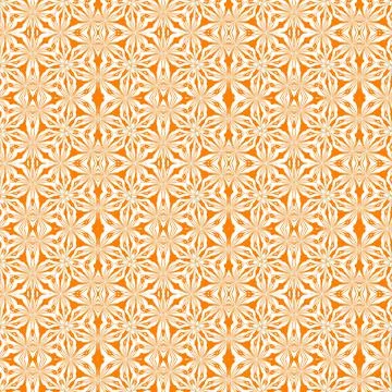 Ornate Seamless Pattern Abstract Art Stock-Illustration