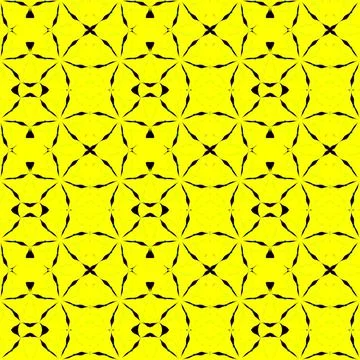 Ornate Seamless Pattern Abstract Art Stock Illustration
