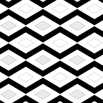 Ornate Seamless Pattern Abstract Art Stock Illustration
