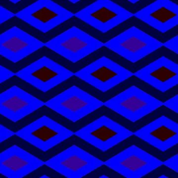 Ornate Seamless Pattern Abstract Art Stock Illustration