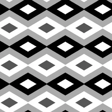 Ornate Seamless Pattern Abstract Art Stock-Illustration