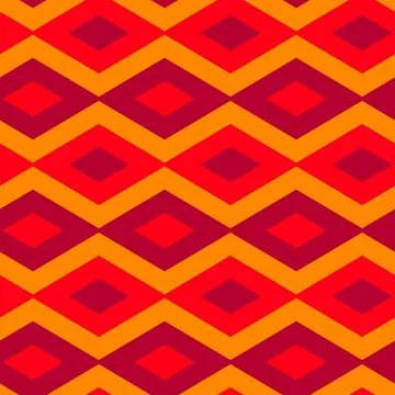 Ornate Seamless Pattern Abstract Art Stock Illustration