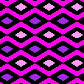 Ornate Seamless Pattern Abstract Art Stock-Illustration