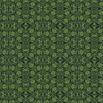 Ornate Seamless Pattern Abstract Art イラスト素材
