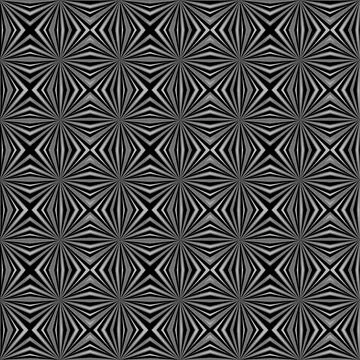 Ornate Seamless Pattern Abstract Art Stock Illustration