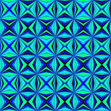 Ornate Seamless Pattern Abstract Art Ilustração Stock