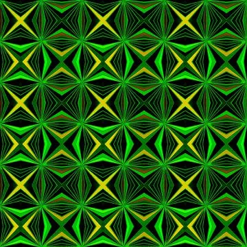 Ornate Seamless Pattern Abstract Art Stock-Illustration