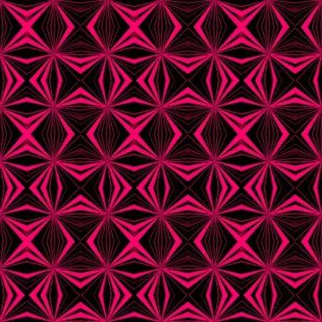 Ornate Seamless Pattern Abstract Art Stock-Illustration