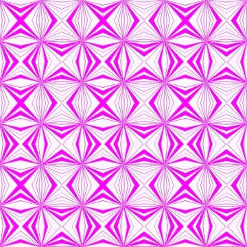 Ornate Seamless Pattern Abstract Art Stock Illustration
