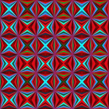 Ornate Seamless Pattern Abstract Art Stock Illustration