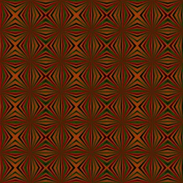 Ornate Seamless Pattern Abstract Art Stock Illustration