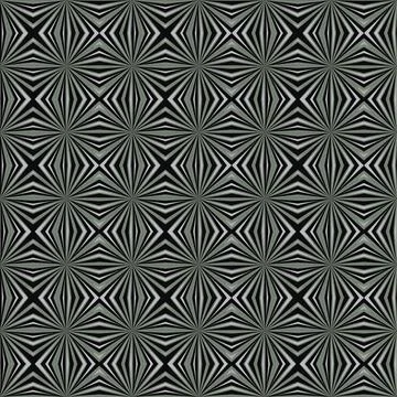 Ornate Seamless Pattern Abstract Art Stock Illustration