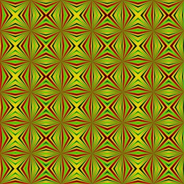 Ornate Seamless Pattern Abstract Art Stock Illustration