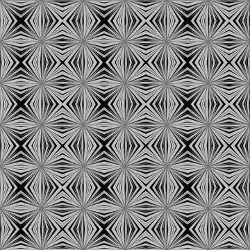Ornate Seamless Pattern Abstract Art Stock-Illustration