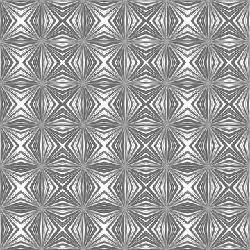 Ornate Seamless Pattern Abstract Art Stock Illustration