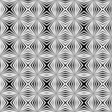 Ornate Seamless Pattern Abstract Art Stock-Illustration