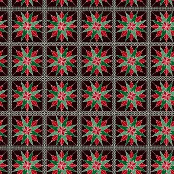 Ornate seamless pattern Illustrazione stock