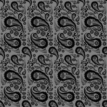 Ornate Thai Heritage Pattern and Contemporary Textile Art Illustrazione stock