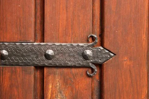 Ornated door Foto stock