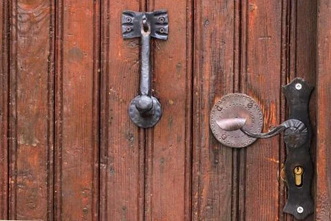 Ornated door Stock Photos