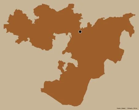 Oromia, state of Ethiopia, on solid. Pattern イラスト素材