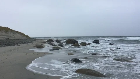 Orre beach, Norway 2 Stock Footage 124271244