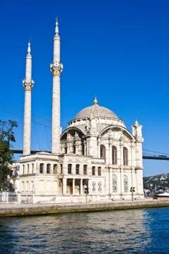 Ortakoy Mosque Stock Photos