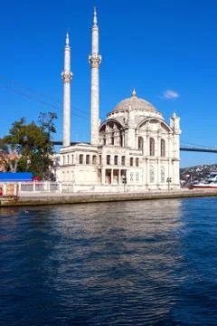 Ortakoy Mosque Stock Photos