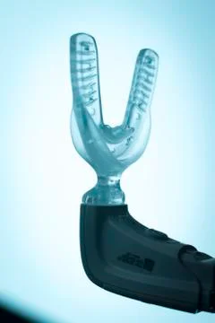 Orthodontics bracket vibrator Stock Photos