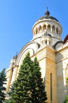 Orthodox cathedral Stock Photos