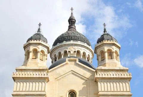 Orthodox cathedral Stock Photos