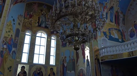 Orthodox church Video stock 49078997