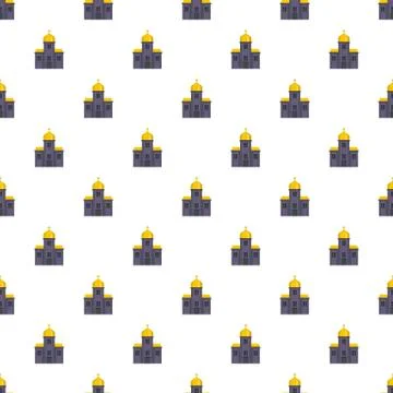 Orthodox church pattern seamless Stock Illustration