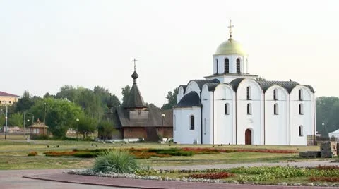 Orthodox churches in Belarus Video stock 10314068