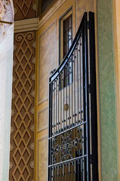 Orthodox complex of buildings in summer Stock Photos
