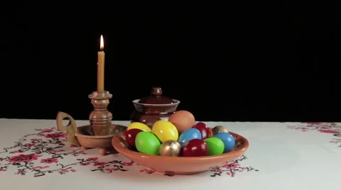 Orthodox Easter. Stock Footage 47935213