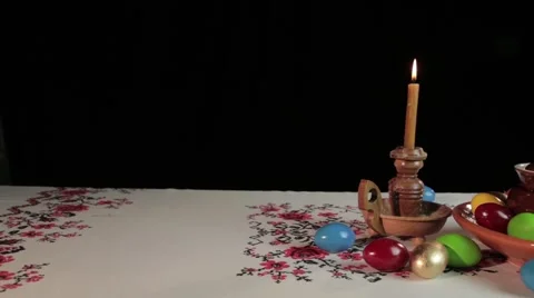 Orthodox Easter. Stock Footage 47935219