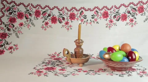 Orthodox Easter Stock Footage 47935225
