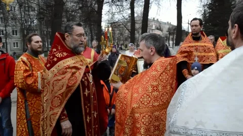 Orthodox Easter Stock Footage 312453356