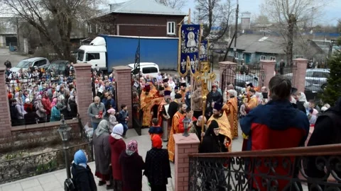 Orthodox Easter Stock Footage 312472976