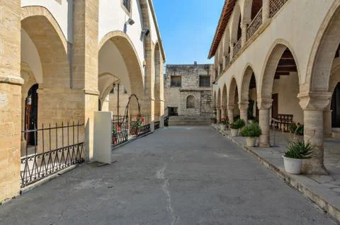 Orthodox monastery on Cyprus Stock Photos