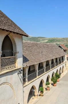 Orthodox monastery on Cyprus Stock Photos