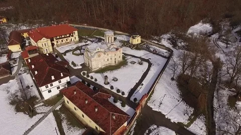 Orthodox monastery Ljubostinja Stock Footage 72782445