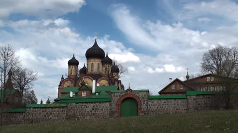 Orthodox Monastery Time Lapse 動画素材 24578136