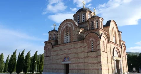 Orthodox monastery in Trebinje Video stock 57138676